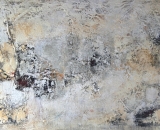 Komposition 10.042 - Mischtechnik auf Leinwand - 120x90