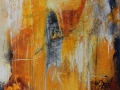 Komposition 9.132 - Mischtechnik auf Leinwand - 80x120