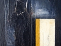 Komposition 9.15.1 - Mischtechnik auf Leinwand - 40x40
