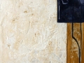 Komposition 9.155.3 - Mischtechnik auf Leinwand - 40x40