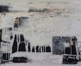 Komposition-10.119-Mischtechnik auf Leinwand-140x80